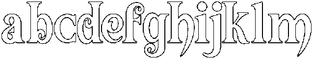 Outline otf (400) FONT