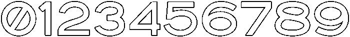 Outline otf (400) Font OTHER CHARS