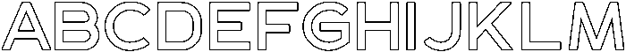 Outline otf (400) FONT