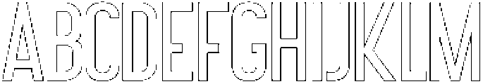 Outline otf (400) FONT