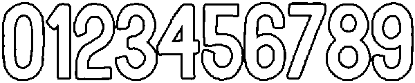 Outline otf (400) Font OTHER CHARS