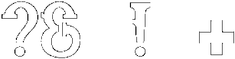 Outline otf (400) Font OTHER CHARS