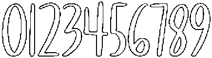 Outline otf (400) Font OTHER CHARS