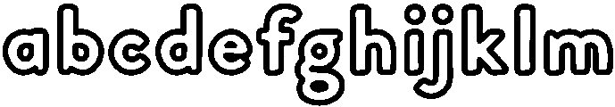 Outlined Regular otf (400) FONT