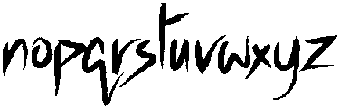 Outshine otf (400) Font LOWERCASE