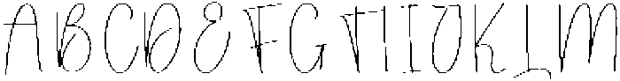 Outside Beautiful Regular otf (400) Font UPPERCASE