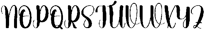 Outside December Regular otf (400) Font UPPERCASE