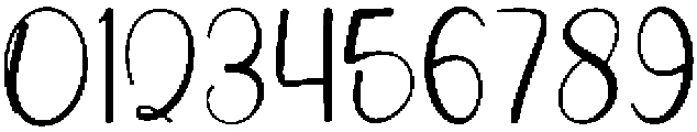 Outside Easter Regular otf (400) Font OTHER CHARS