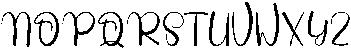 Outside Easter Regular otf (400) Font UPPERCASE