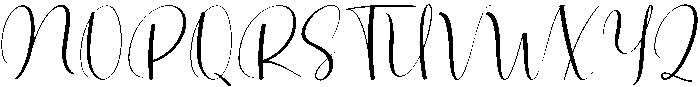 Outside Graduation Regular otf (400) Font UPPERCASE