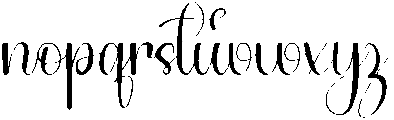 Outside Graduation Regular otf (400) Font LOWERCASE
