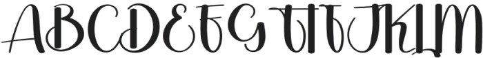Outside Pumpkin Regular otf (400) Font UPPERCASE