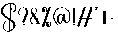 Outside Regular otf (400) Font OTHER CHARS