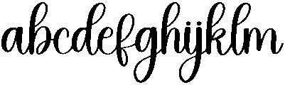 Outside Regular otf (400) Font LOWERCASE