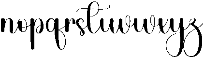 Outside Regular otf (400) Font LOWERCASE
