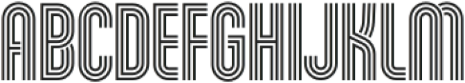 Outsight Regular otf (400) Font UPPERCASE