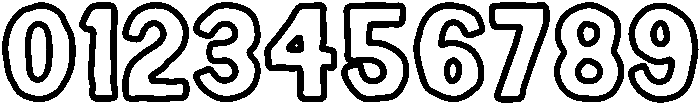outline otf (400) Font OTHER CHARS