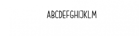 OurHand-Bold.ttf Font UPPERCASE