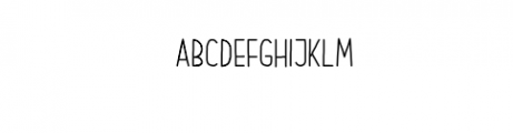 OurHand-Regular.ttf Font LOWERCASE