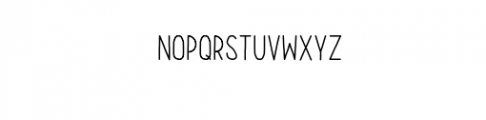 OurHand-Regular.ttf Font LOWERCASE