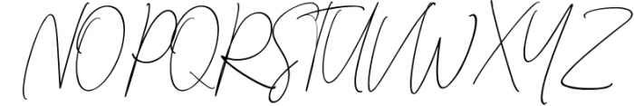 Outside Collection Signature Font 2 Font UPPERCASE