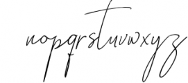 Outside Collection Signature Font 2 Font LOWERCASE