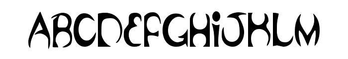 Oubliette Condensed Font LOWERCASE