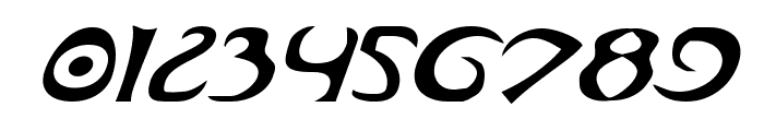 Oubliette Expanded Italic Font OTHER CHARS