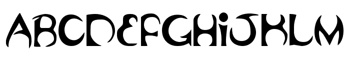 Oubliette Font LOWERCASE