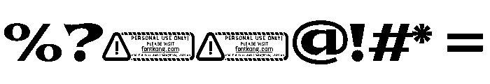 Oultra Font OTHER CHARS