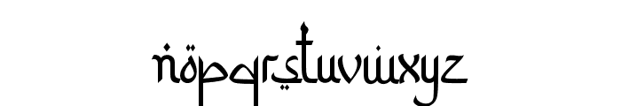 OurRamadhan-Regular Font LOWERCASE