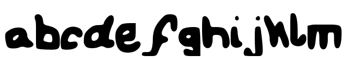 Our_first_kiss Font LOWERCASE