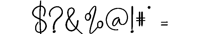 Ourstory Font OTHER CHARS