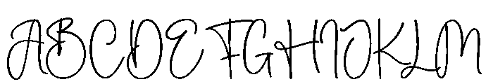 Ourstory Font UPPERCASE