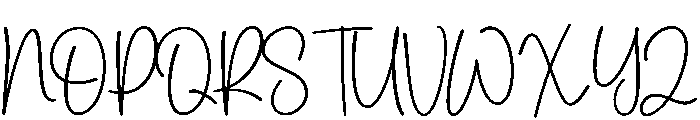 Ourstory Font UPPERCASE