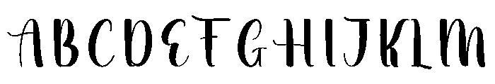 Outdoor1 Font UPPERCASE