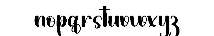 Outdoor1 Font LOWERCASE