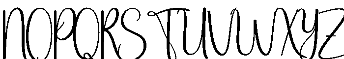 Outdoor Font UPPERCASE