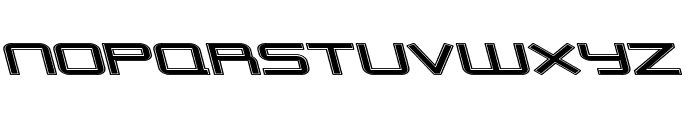 Outer Limits Extended Italic Font LOWERCASE