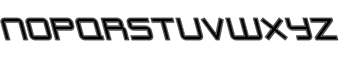 Outer Limits Italic Font LOWERCASE