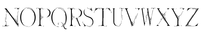 Outer Space Font LOWERCASE