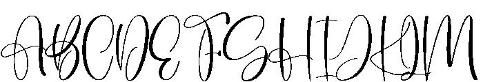 Outgrow Font UPPERCASE