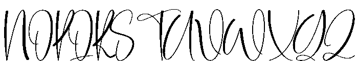 Outgrow Font UPPERCASE