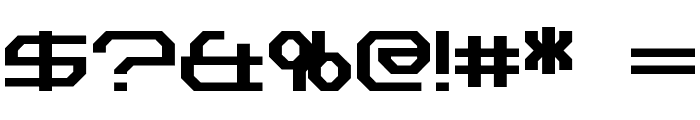 Outland Font OTHER CHARS