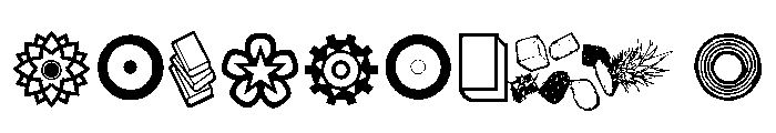 Outomuoto Font OTHER CHARS