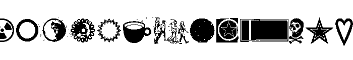 Outomuoto Font UPPERCASE