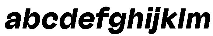 Outreque Black Slanted FONT
