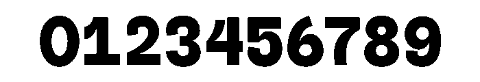 Outreque Black Font OTHER CHARS
