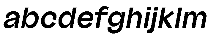 Outreque Bold Slanted FONT