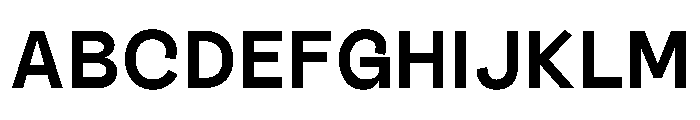 Outreque Bold Font UPPERCASE